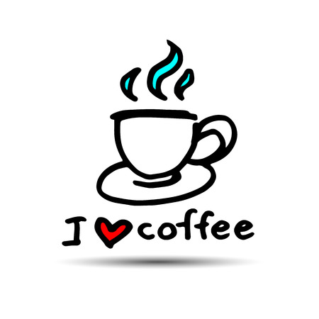 cup coffee vector drink espresso icon teaのイラスト素材
