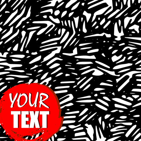 Set of Black ink vector stainsのイラスト素材