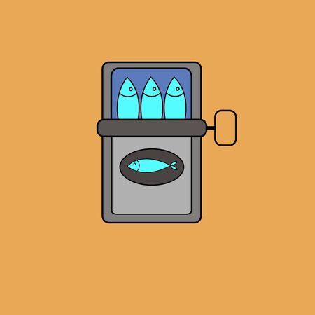 fish sprat vector food background tastyのイラスト素材