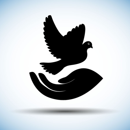 Set of symbols for the International Day of Peace.のイラスト素材
