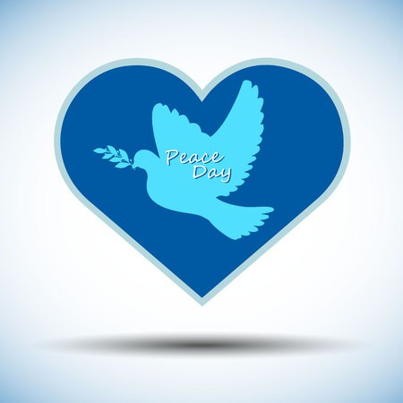 Set of symbols for the International Day of Peace.のイラスト素材