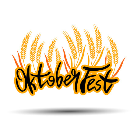 Oktoberfest banner. Germany beer festival Oktoberfest. Beer sign vectorのイラスト素材