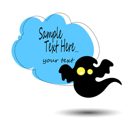 ghost, vector, halloween, spooky, illustration, cartoon, fear, design, scary, white, holidayのイラスト素材