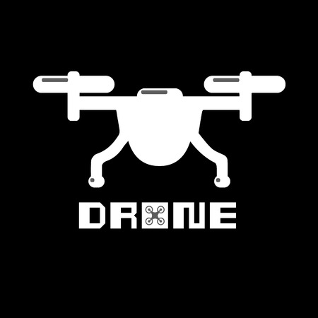 drone, technology, vector, aerial, fly, icon, camera, helicopter, control, innovationのイラスト素材