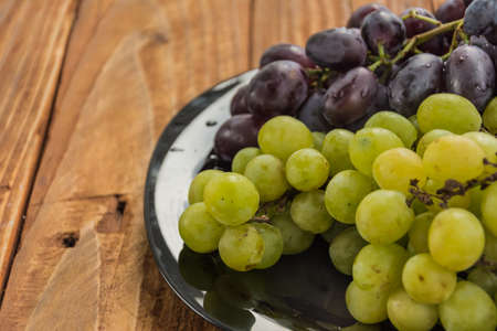Fresh tasty grapeの写真素材