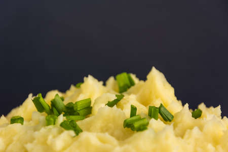 Mashed potatoes boiled pureeの写真素材