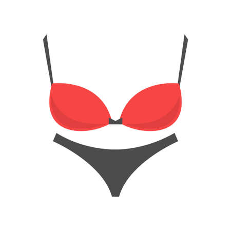 Women underwear icon. Sexy fashion women lingerie, Vector illustrationのイラスト素材