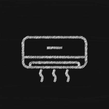 Air Conditioner Icon Vector Design Template for web and appのイラスト素材
