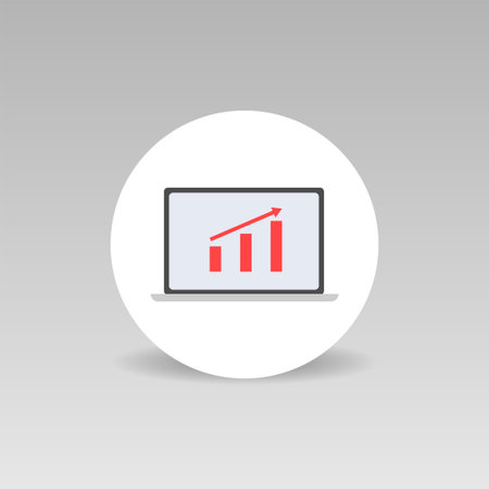 Business Infographics Creative Graphic round vector iconのイラスト素材