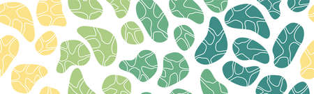 Trendy concept abstract vector elements. Colorful geometric seamless patternのイラスト素材