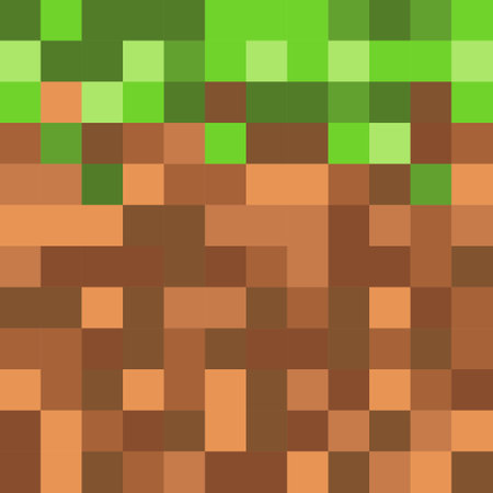 random retro background. pixel 2d shapes