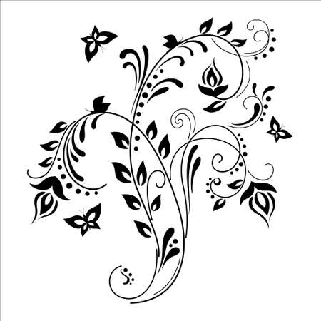 Decorative Floral compositionの写真素材