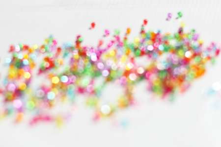 Color Abstract Blurred and bokeh backgrounds beadsの写真素材