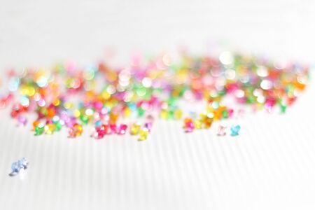 Color Abstract Blurred and bokeh backgrounds beadsの写真素材