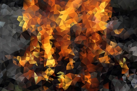 multicolored abstract background of effect geometric trianglesの写真素材
