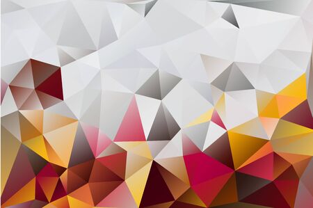 vector multicolored abstract background of effect geometric trianglesのイラスト素材
