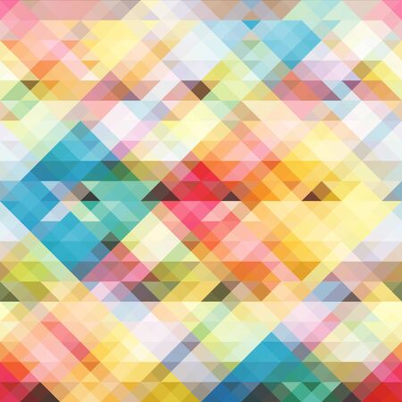 vector multicolored abstract background of effect geometric trianglesのイラスト素材