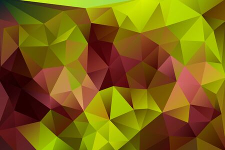 vector multicolored abstract background of effect geometric trianglesの写真素材