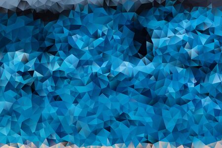 vector multicolored abstract background of effect geometric trianglesのイラスト素材