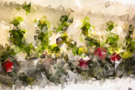 vector multicolored abstract background of effect geometric trianglesのイラスト素材