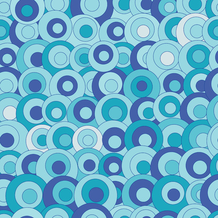 Color abstract seamless pattern with colorful circlesの写真素材