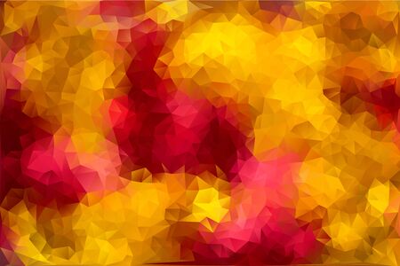 multicolored abstract background of effect geometric trianglesの写真素材