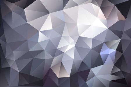 multicolored abstract background of effect geometric trianglesの写真素材