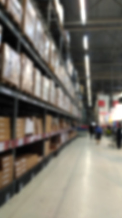 Store, shopping mall defocused blurred background.の写真素材