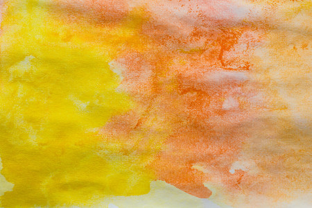 Hand painted abstract colorful watercolor background textureの写真素材