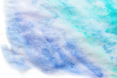 Hand painted abstract colorful watercolor background textureの写真素材