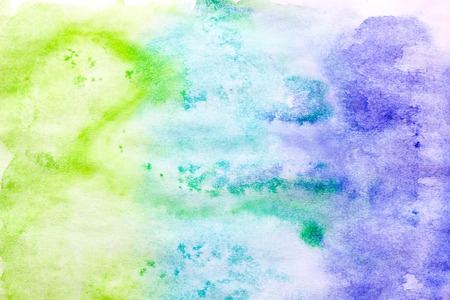 Hand painted abstract colorful watercolor background textureの写真素材