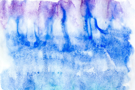 Hand painted abstract colorful watercolor background textureの写真素材