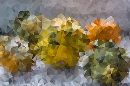 vector multicolored abstract background of effect geometric trianglesのイラスト素材