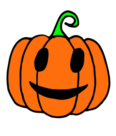 Halloween pumpkinのイラスト素材