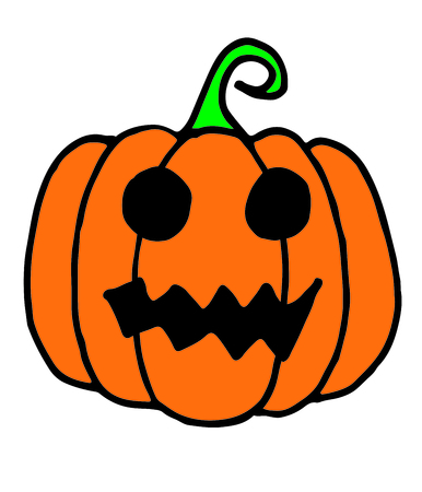 Halloween pumpkinのイラスト素材
