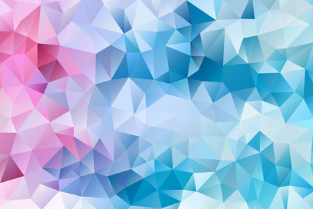 Multicolored abstract geometric patternのイラスト素材