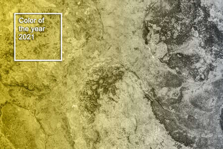 Gray texture of old rock wall for background. Color of the year 2021