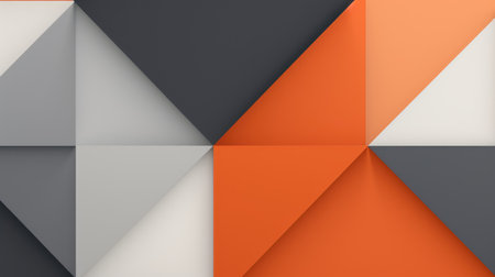 Simple color abstract background with geometry figure. Backdrop for presentationの素材