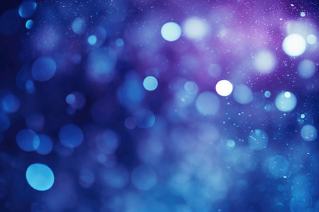 colorful festive abstract blurred bokeh background with circlesの素材