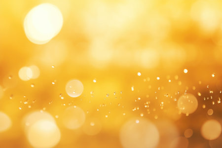 colorful festive abstract blurred bokeh background with circlesの素材