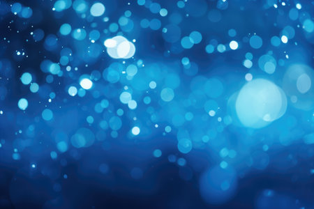 colorful festive abstract blurred bokeh background with circlesの素材