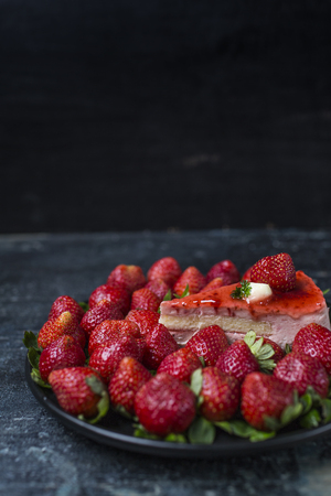 Cake Strawberryの写真素材
