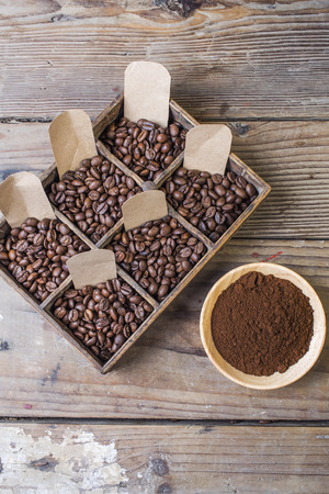 Coffee beansの写真素材