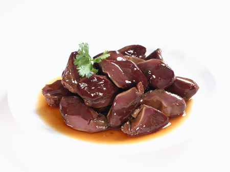 Duck gizzardの写真素材