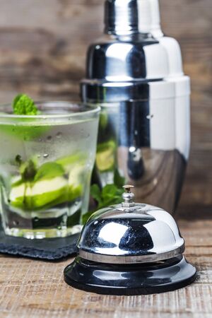 Mint lemonadeの写真素材