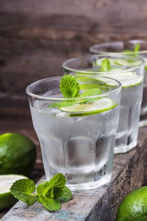 Mint lemonadeの写真素材