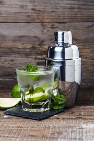 Mint lemonadeの写真素材