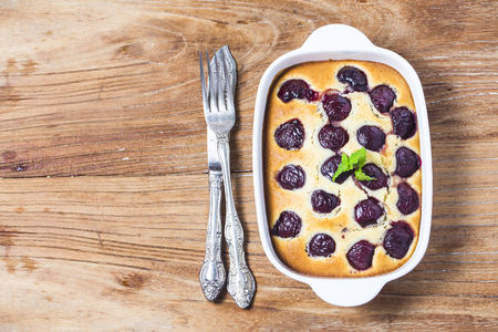 Cherry Clafoutisの写真素材
