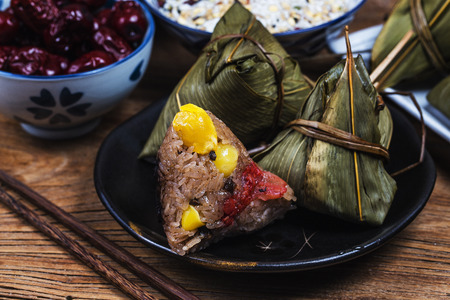 Dragon Boat Festival rice dumplingsの写真素材