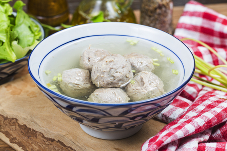 meat balls chinese foodの写真素材